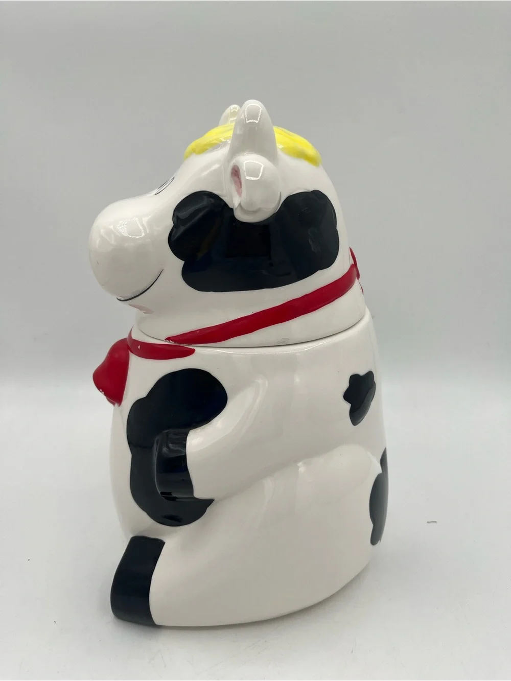 Unbranded dairy cow